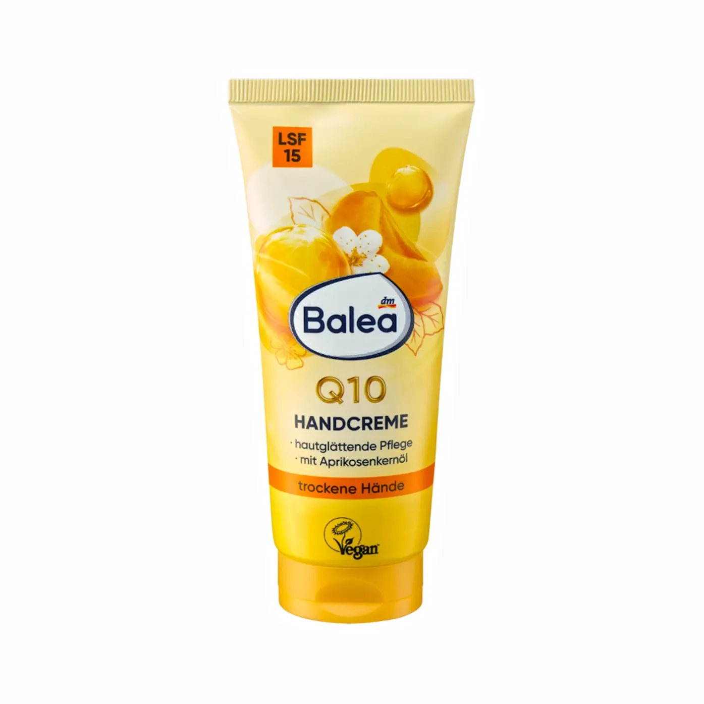 Crème main & écran solaire SPF15 Anti-âge Q-10 et huile d'abricot 100ml