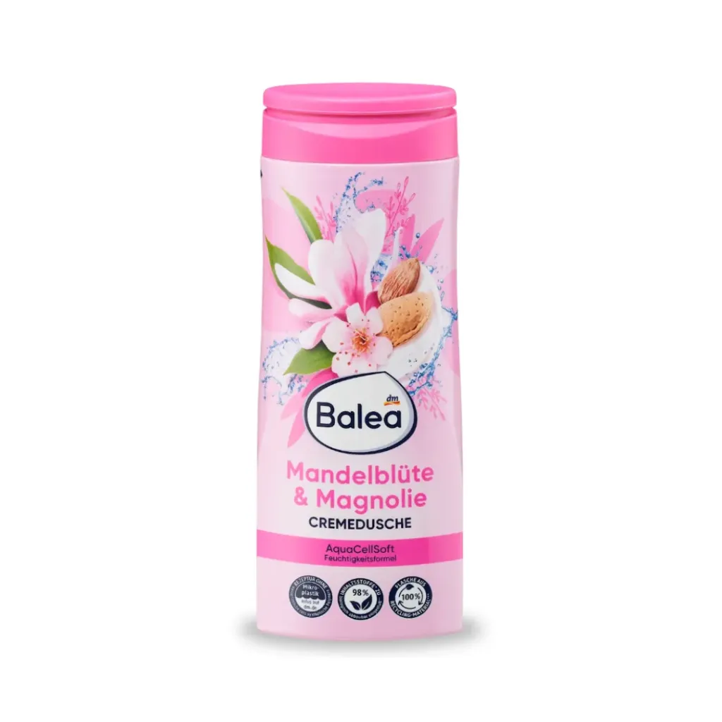 Balea Crème de douche fleur d'amandier et magnolia 300ml
