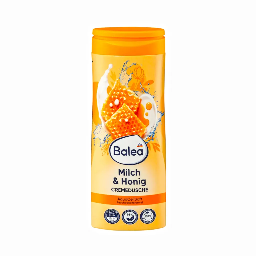 Crème de douche au lait et au miel 300ml