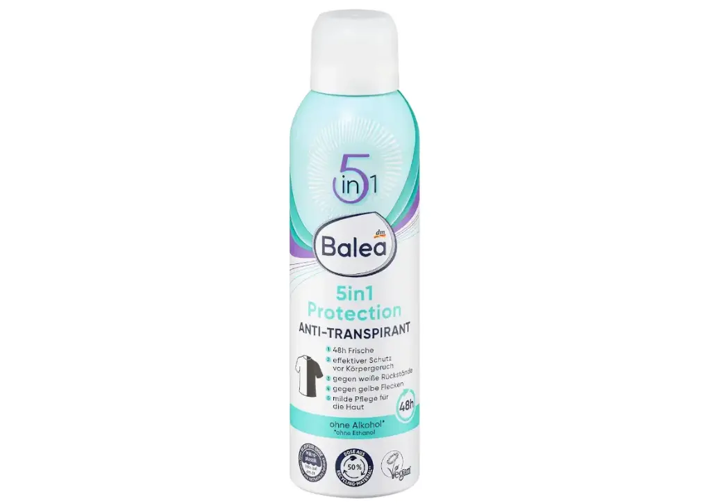 [770766] Balea Déodorant anti-transpirant Protection 5en1 200ml