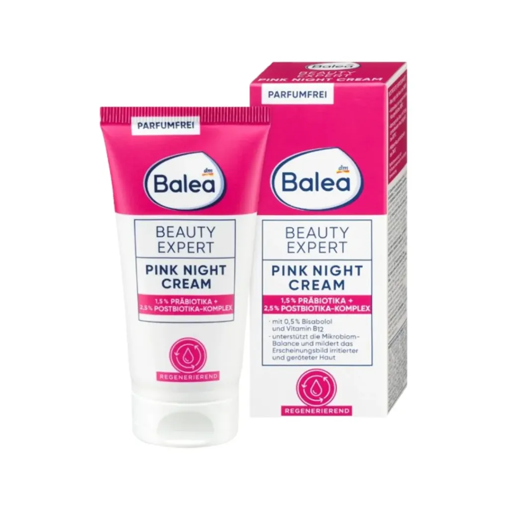 [892710] Balea Crème de nuit Beauty Expert Pink Night 50ml