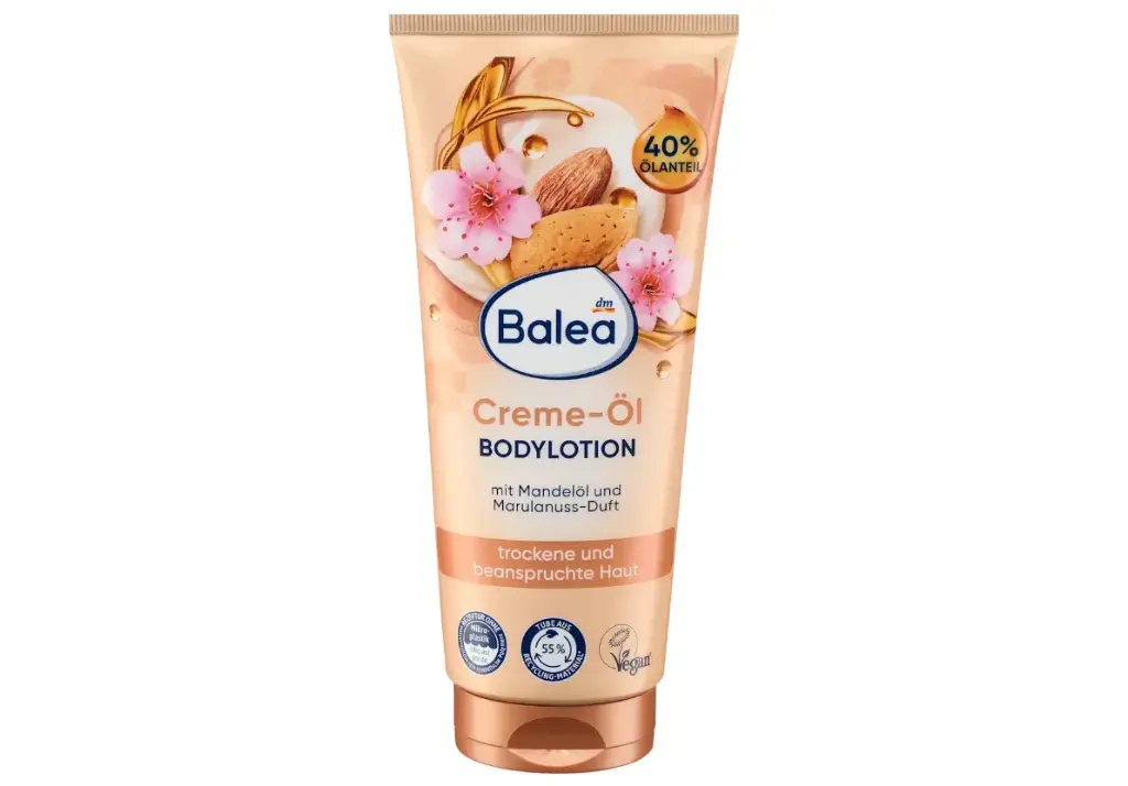 [083132] Balea Lotion du corps crème-huile à l'huile d'amande douce 200ml