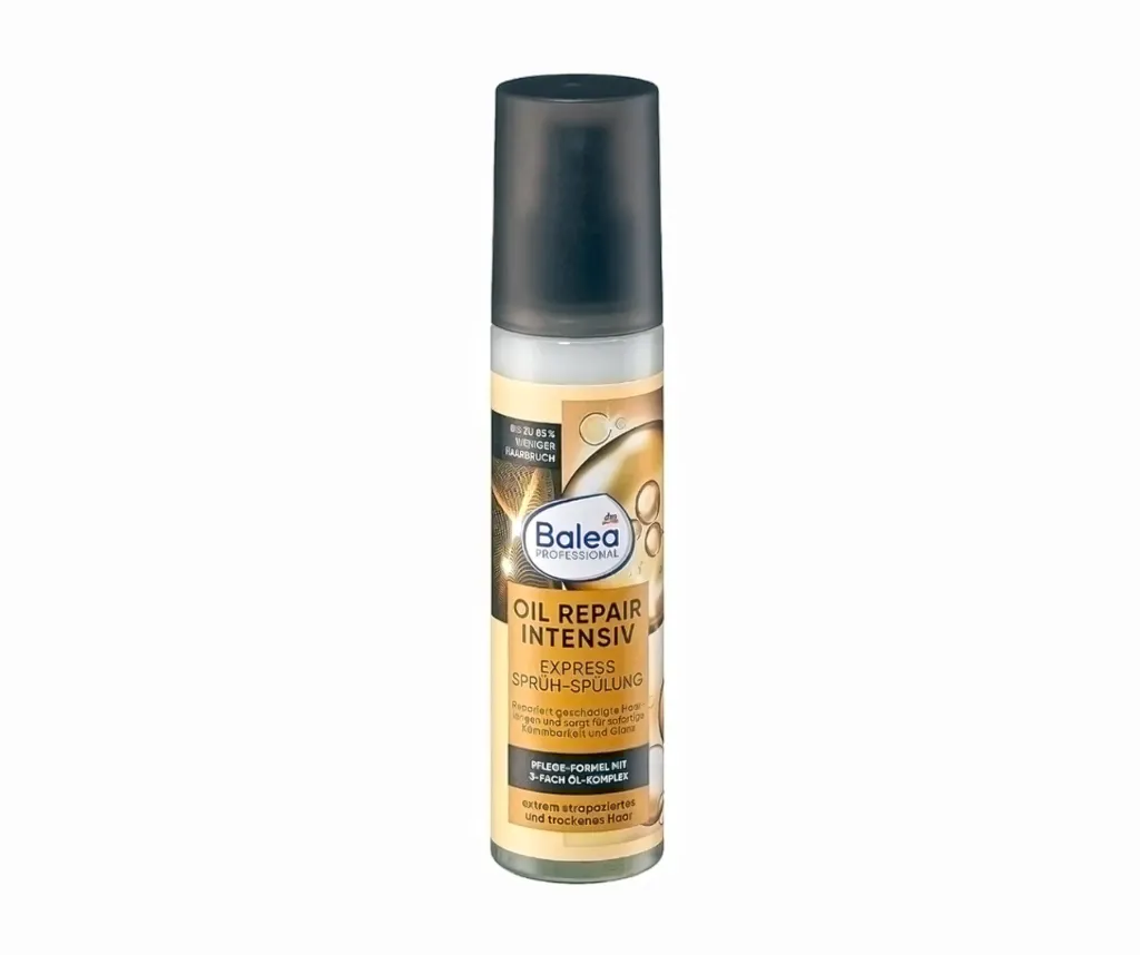 Balea PROFESSIONAL Après-shampoing en spray Express Oil Repair Intensif 150ml