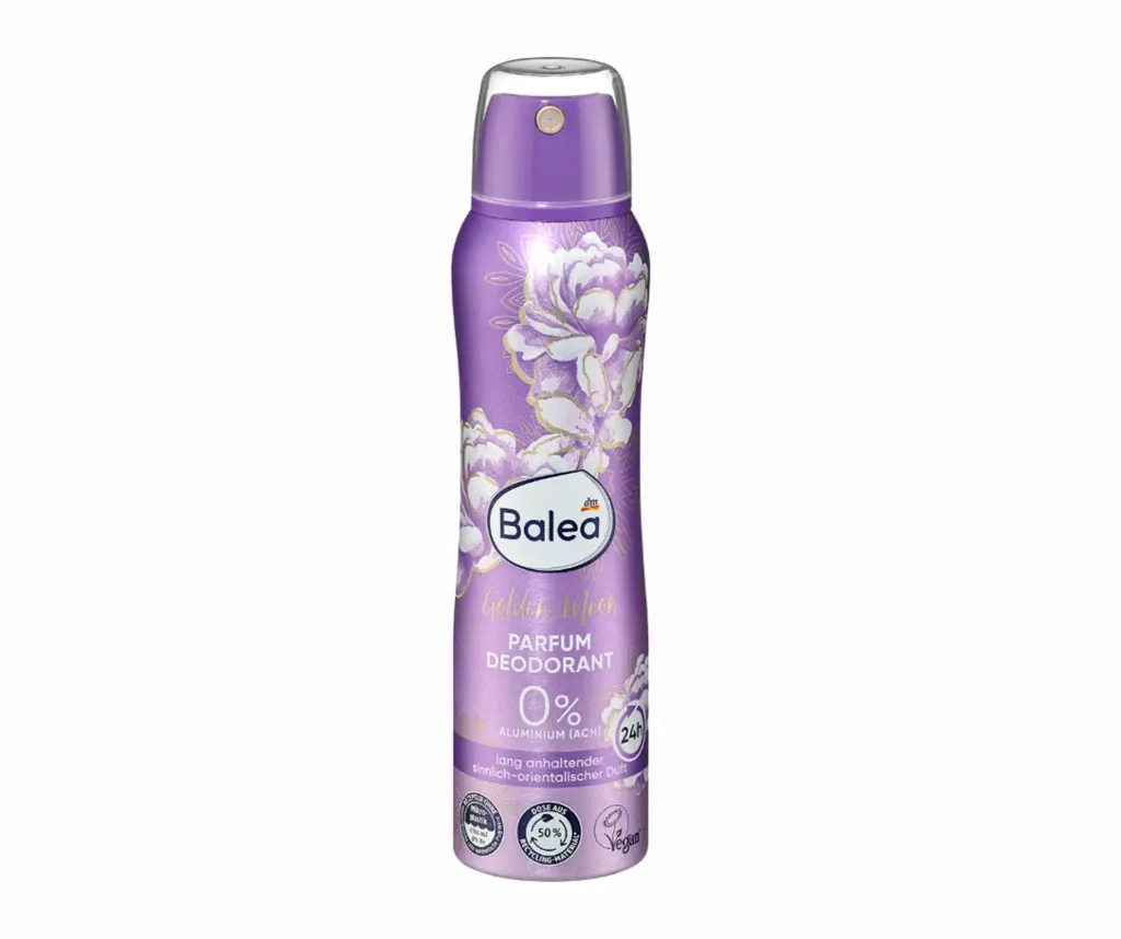 Balea Déodorant parfumé en spray Golden Moon 150ml