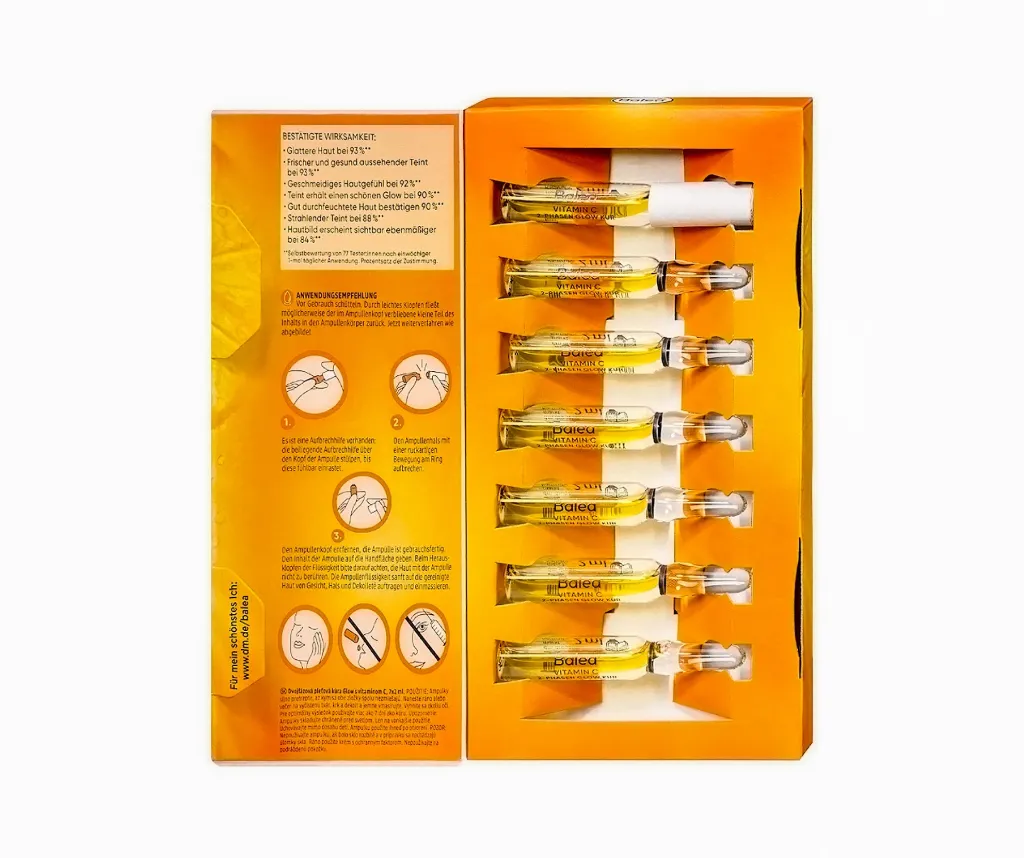 [153828] Balea Ampoule éclat Soin biphasé à la vitamine C 14ml