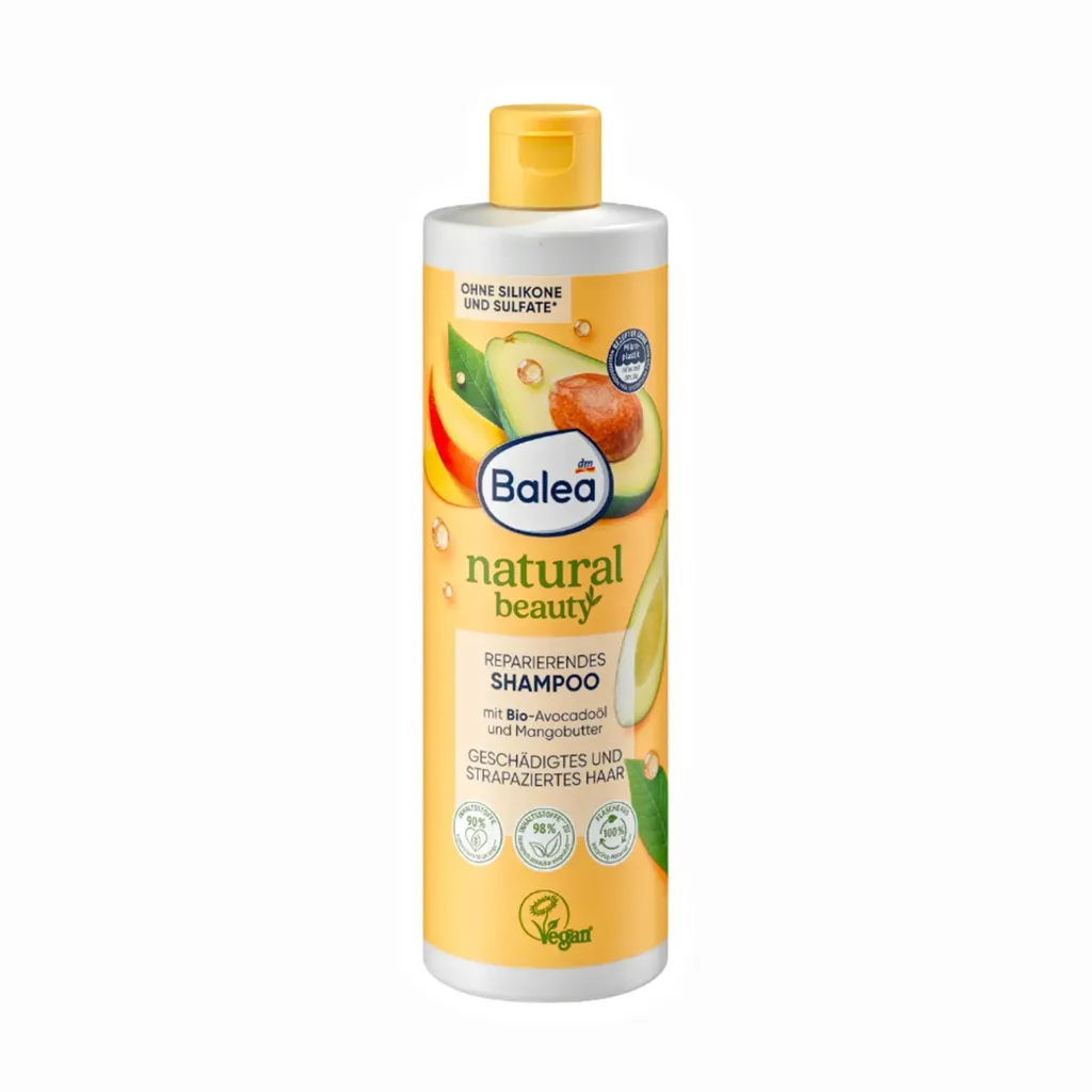 [238877] Shampoing Natural Beauty à l'huile d'avocat et au beurre de mangue 400ml