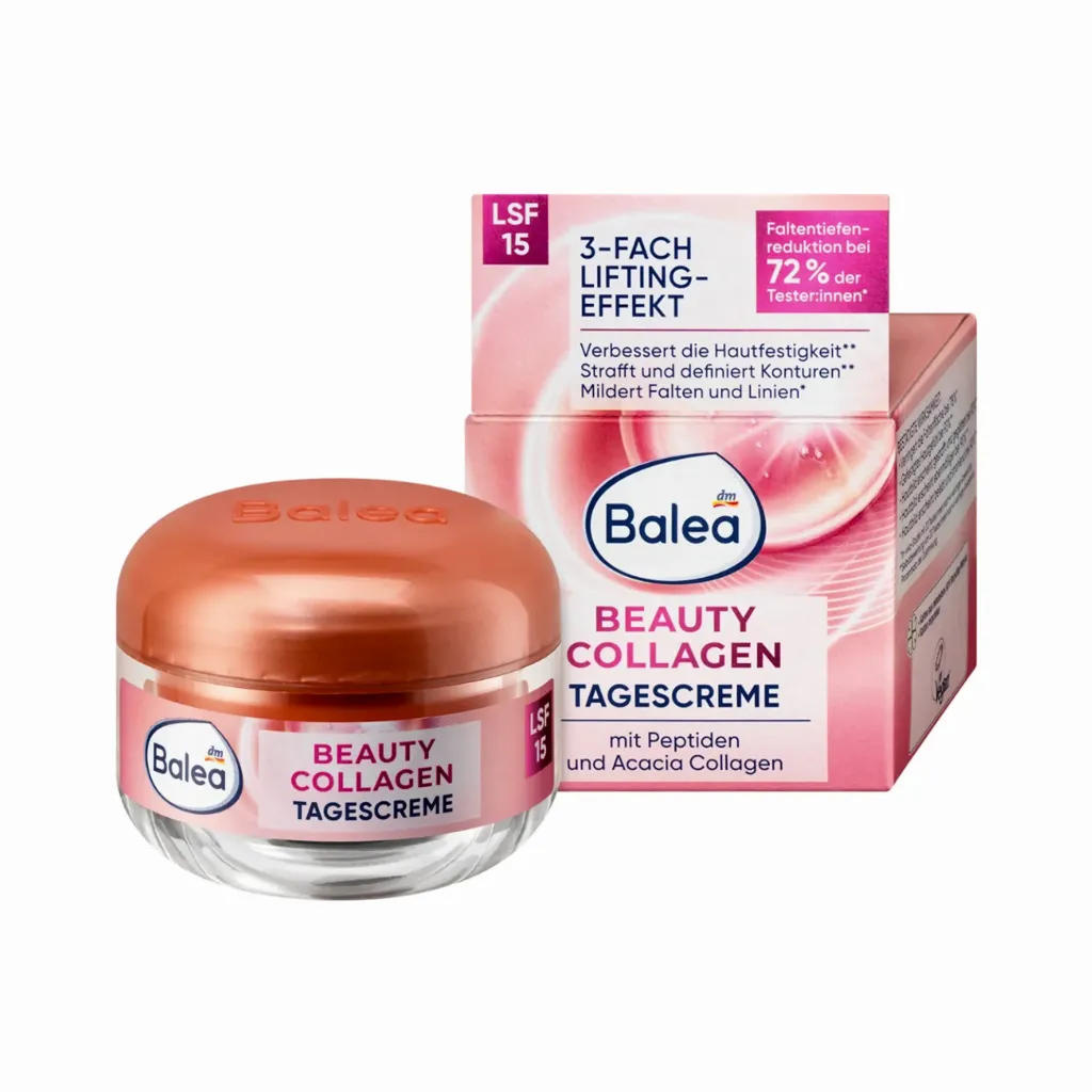 Balea Crème de nuit Beauty Collagen LSF 15 50ml