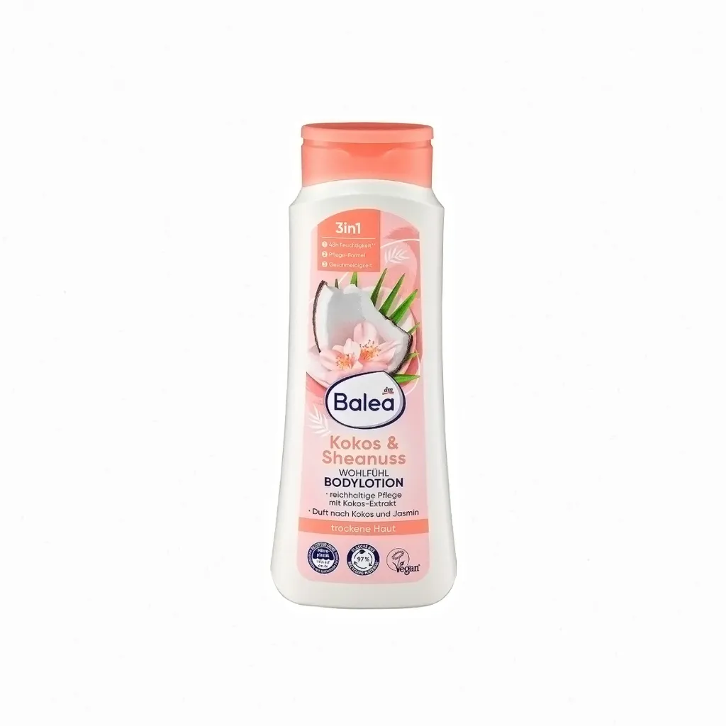 Balea Lait du corps à la noix de coco et au karité 400ml