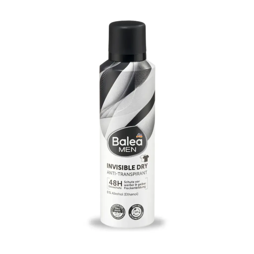 [600094] Balea MEN Déodorant Invisible Dry 200ml